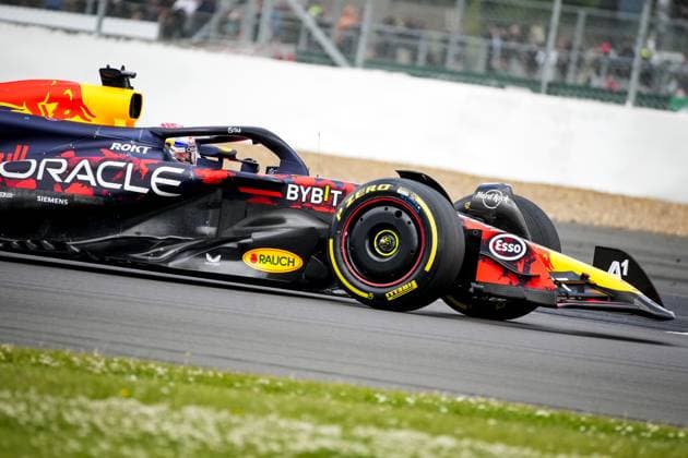 SILVERSTONE - Max Verstappen (Red Bull Racing) in action during the Grand Prix of Great Britain. ANP SANDER KONING xVIxANPxSportx xxANPxIVx 502989736 originalFilename: 502989736.jpg