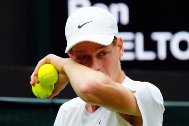Jannik Sinner during his fourth round match Wimbledon Tennis Championships, Day 7, The All England Lawn Tennis and Croquet Club, London, UK - 07 Jul 2024  Copyright: xJavierxGarcia Shutterstockx 14575058cu