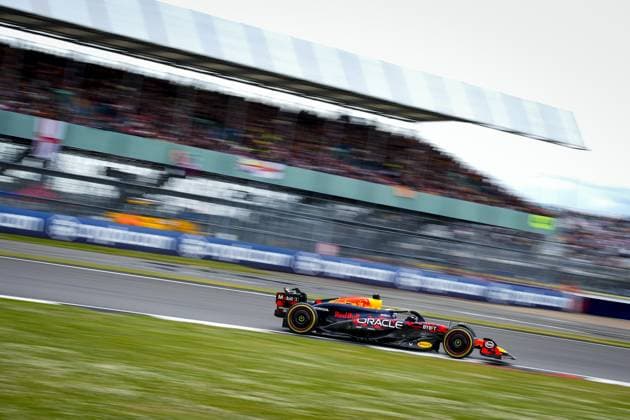 SILVERSTONE - Max Verstappen (Red Bull Racing) in action during the Grand Prix of Great Britain. ANP SANDER KONING xVIxANPxSportx xxANPxIVx 502990261 originalFilename: 502990261.jpg