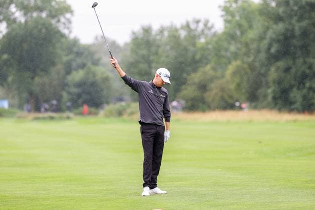 disappointment for Jeremy Paul GER , on the fairway, BMW International Open 2024, Golf, DP World Tour, Men, Final, 07 07 2024 Moosinning Bayern Germany Copyright: xkolbert-press ChristianxKolbertx