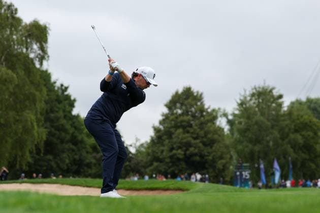 Ewen Ferguson SCO on the fairway, BMW International Open 2024, Golf, DP World Tour, Men, Final, 07 07 2024 Moosinning Bavaria Germany Copyright: xkolbert-press ChristianxKolbertx