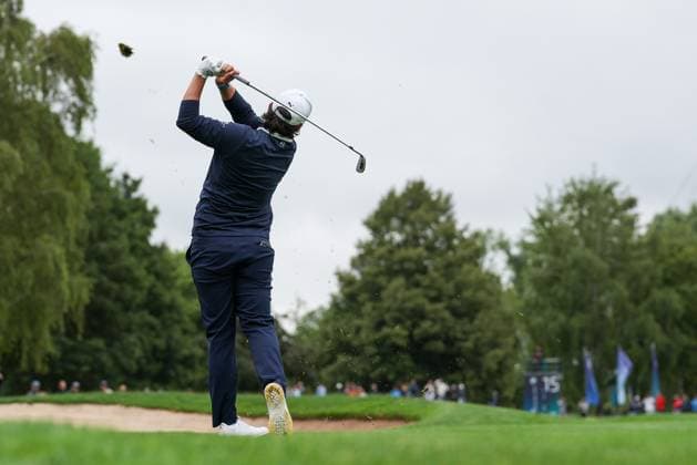Ewen Ferguson SCO on the fairway, BMW International Open 2024, Golf, DP World Tour, Men, Final, 07 07 2024 Moosinning Bavaria Germany Copyright: xkolbert-press ChristianxKolbertx