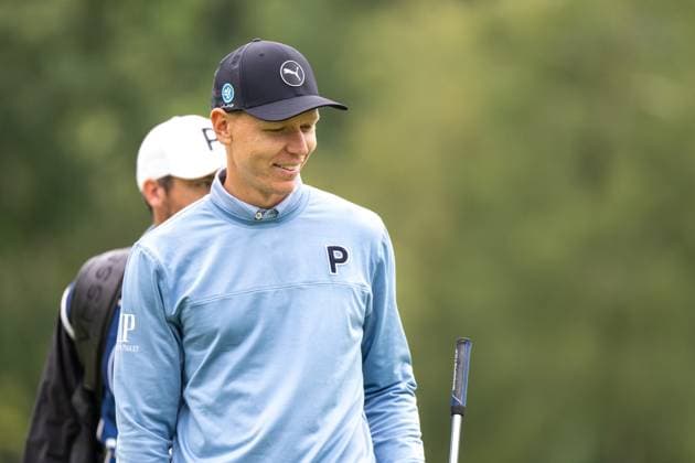 Matti Schmid with a smile, BMW International Open 2024, Golf, 07 07 2024 Munich Bavaria Germany Copyright: xkolbert-press UlrichxGamelx