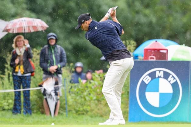 Martin Kaymer GER on the tee, Tee 8, BMW International Open 2024, Golf, DP World Tour, Men, Final, 07 07 2024 Moosinning Bavaria Germany Copyright: xkolbert-press ChristianxKolbertx