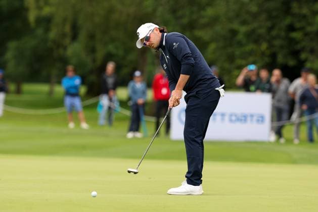 Ewen Ferguson SCO putting, BMW International Open 2024, Golf, DP World Tour, Men, Final, 07 07 2024 Moosinning Bavaria Germany Copyright: xkolbert-press ChristianxKolbertx