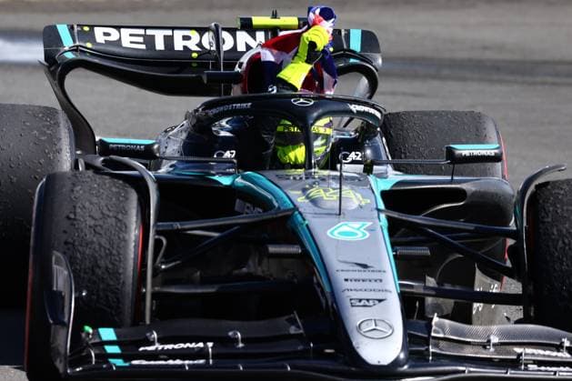 F1 British Grand Prix 2024 Lewis Hamilton of Mercedes after the Formula 1 British Grand Prix at Silverstone Circuit in Northampton, Great Britain on July 7, 2024. London United Kingdom  Copyright: xJakubxPorzyckix originalFilename:porzycki-f1britis240707_npBZg.jpg
