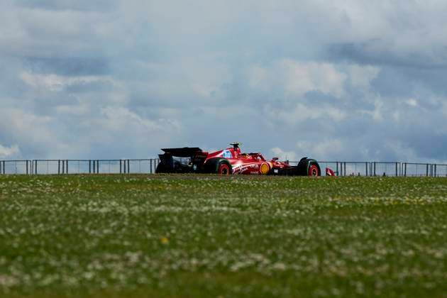 F1 Grand Prix of Great Britain Carlos Sainz of Spain driving the (55) Scuderia Ferrari SF-24 on track during the F1 Grand Prix of Great Britain at Silverstone Circuit on July 7, 2024, in Northampton, England. Northampton Silverstone Circuit Northampton England RL_GPF1GB24_01066 Copyright: xRicardoxLarreinax