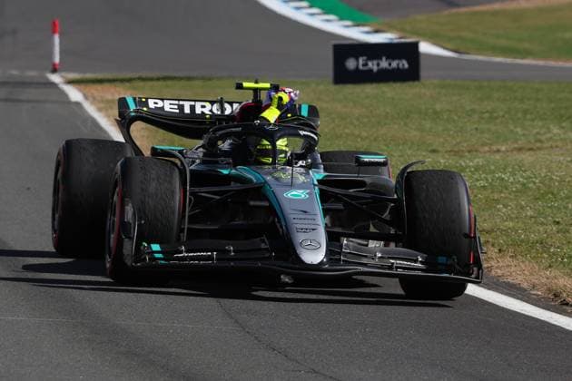 44 Lewis Hamilton GBR, Mercedes AMG Petronas F1 Team , F1 Grand Prix of Great Britain at Silverstone Circuit on July 7, 2024 in Silverstone, Great Britain Photo by HOCH ZWEI Silverstone Great Britain