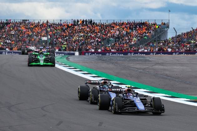 2 Logan Sargeant USA, Williams Racing , 23 Alexander Albon THA, Williams Racing , F1 Grand Prix of Great Britain at Silverstone Circuit on July 7, 2024 in Silverstone, Great Britain Photo by HOCH ZWEI Silverstone Great Britain