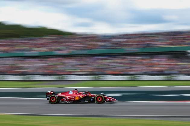 16 Charles Leclerc MCO, Scuderia Ferrari HP , F1 Grand Prix of Great Britain at Silverstone Circuit on July 7, 2024 in Silverstone, Great Britain Photo by HOCH ZWEI Silverstone Great Britain