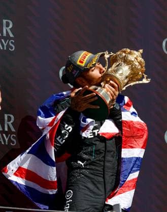 44 Lewis Hamilton GBR, Mercedes AMG Petronas F1 Team , F1 Grand Prix of Great Britain at Silverstone Circuit on July 7, 2024 in Silverstone, Great Britain Photo by HOCH ZWEI Silverstone Great Britain