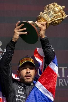 SILVERSTONE - Lewis Hamilton (Mercedes) wins the Grand Prix of Great Britain at the Silverstone Circuit. ANP SANDER KONING xVIxANPxSportx xxANPxIVx 502996193 originalFilename: 502996193.jpg