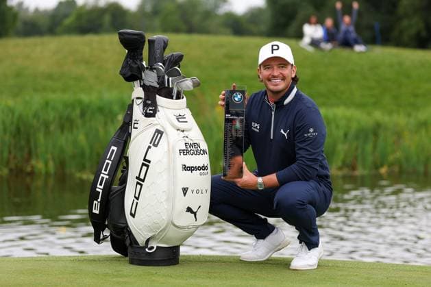 Winner of the 35 BMW International Open, Ewen Ferguson SCO putting, BMW International Open 2024, Golf, DP World Tour, Men, Final, 07 07 2024 Moosinning Bavaria Germany Copyright: xkolbert-press ChristianxKolbertx