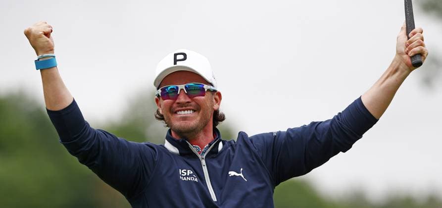 GOLF - BMW International Open 2024 MUNICH,GERMANY,07.JUL.24 - GOLF - DP World Tour, BMW International Open, GC Eichenried. Image shows the rejoicing of Ewen Ferguson (SCO).  GEPAxpictures xThomasxBachun
