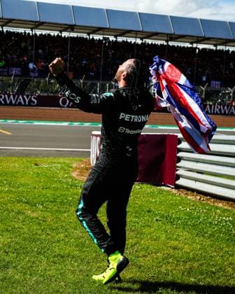 44 Lewis Hamilton GBR, Mercedes AMG Petronas F1 Team , F1 Grand Prix of Great Britain at Silverstone Circuit on July 7, 2024 in Silverstone, Great Britain Photo by HOCH ZWEI Silverstone Great Britain