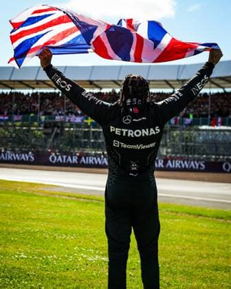 44 Lewis Hamilton GBR, Mercedes AMG Petronas F1 Team , F1 Grand Prix of Great Britain at Silverstone Circuit on July 7, 2024 in Silverstone, Great Britain Photo by HOCH ZWEI Silverstone Great Britain