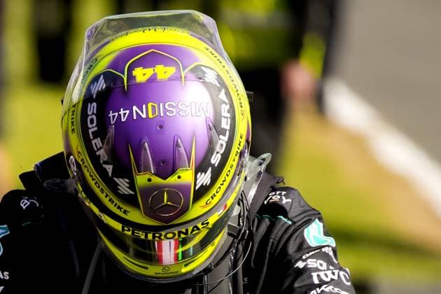 Sport Bilder des Tages SILVERSTONE - Lewis Hamilton (Mercedes) wins the Grand Prix of Great Britain at the Silverstone Circuit. ANP SANDER KONING xVIxANPxSportx xxANPxIVx 503003586 originalFilename: 503003586.jpg