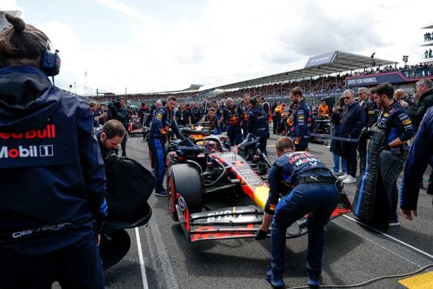 1 Max Verstappen NLD, Oracle Red Bull Racing , F1 Grand Prix of Great Britain at Silverstone Circuit on July 7, 2024 in Silverstone, Great Britain Photo by HOCH ZWEI Silverstone Great Britain