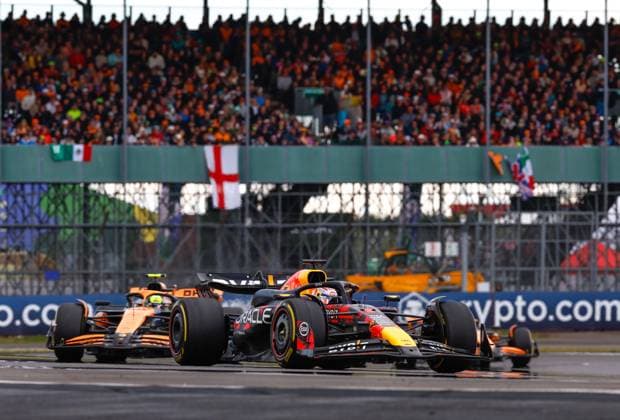 1 Max Verstappen NLD, Oracle Red Bull Racing , F1 Grand Prix of Great Britain at Silverstone Circuit on July 7, 2024 in Silverstone, Great Britain Photo by HOCH ZWEI Silverstone Great Britain