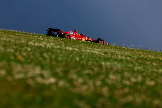55 Carlos Sainz ESP, Scuderia Ferrari HP , F1 Grand Prix of Great Britain at Silverstone Circuit on July 7, 2024 in Silverstone, Great Britain Photo by HOCH ZWEI Silverstone Great Britain