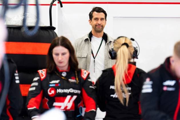 FORMULA 1 QATAR AIRWAYS BRITISH GRAND PRIX 2024 07 07 2024, Silverstone Circuit, Silverstone, FORMULA 1 QATAR AIRWAYS BRITISH GRAND PRIX 2024 , in the picture Jonas Boldt as a guest in the pit of Nico Hülkenberg DEU , Haas F1 Team nordphotoxGmbHx xBratic nph00250