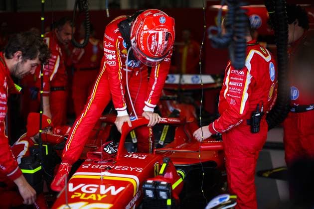 16 Charles Leclerc MCO, Scuderia Ferrari HP , F1 Grand Prix of Great Britain at Silverstone Circuit on July 7, 2024 in Silverstone, Great Britain Photo by HOCH ZWEI Silverstone Great Britain