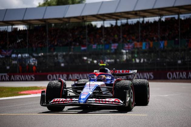 22 Yuki Tsunoda JPN, Visa Cash App RB Formula One Team , F1 Grand Prix of Great Britain at Silverstone Circuit on July 7, 2024 in Silverstone, Great Britain Photo by HOCH ZWEI Silverstone Great Britain