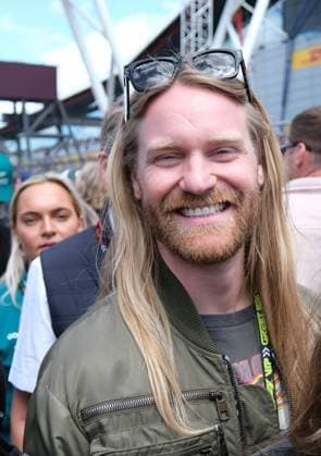 7th July 2024; Silverstone Circuit, Northamptonshire, England; Formula 1 2024 Qatar Airways British F1 Grand Prix; Race Day; Sam Ryder on the grid prior to the race  ActionPlus12666157 PaulxBonser