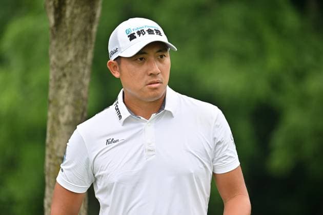 SILVIS, IL - JULY 07: Golfer C.T. Pan as seen during the final round of the John Deere Golf PGA, Golf Herren Classic on July 07, 2024, at TPC Deere Run, Silvis IL. (Photo by Keith Gillett Icon Sportswire) GOLF: JUL 07 PGA John Deere Classic EDITORIAL USE ONLY Icon24070767