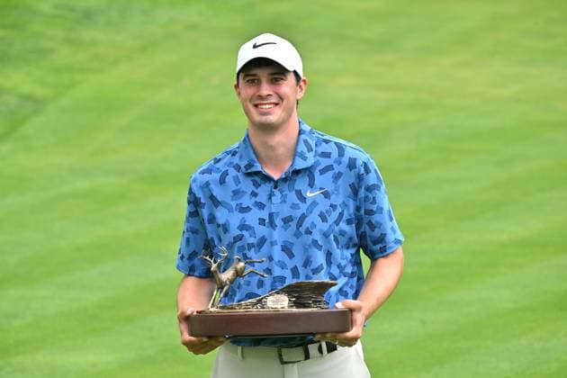 Golf, PGA, John Deere Classic in Silvis, Illinois - Winner Davis Thompson