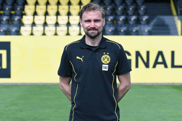 Borussia Dortmund II 3 Liga, portrait date 2024 2025 Co coach Marcel Schmelzer Borussia Dortmund II 3 Liga, portrait date 2024 2025 xRx