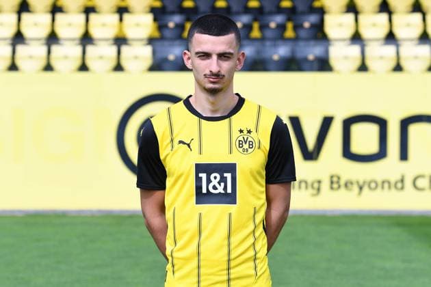 Borussia Dortmund II 3 Liga, portrait date 2024 2025 Baran Mogultay Borussia Dortmund II 3 Liga, portrait date 2024 2025 xRx