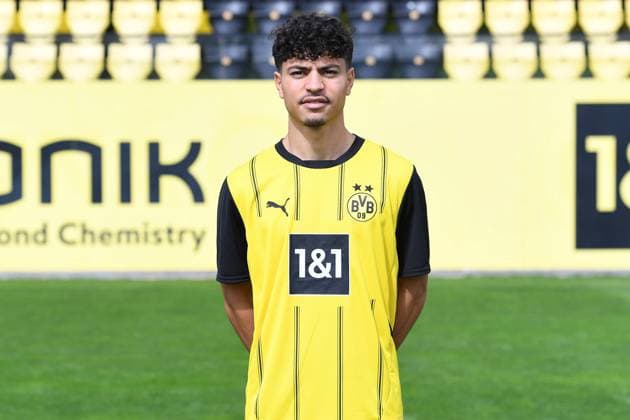 Borussia Dortmund II 3 Liga, portrait date 2024 2025 Ayman Azhil Borussia Dortmund II 3 Liga, portrait date 2024 2025 xRx