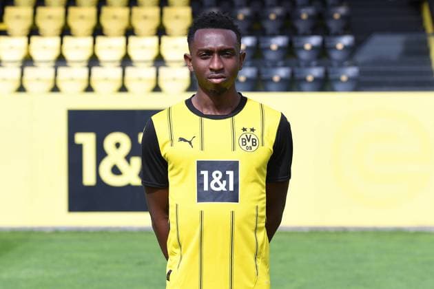 Borussia Dortmund II 3 Liga, portrait date 2024 2025 Moses Otuali Borussia Dortmund II 3 Liga, portrait date 2024 2025 xRx