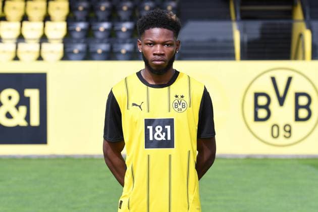 Borussia Dortmund II 3 Liga, portrait date 2024 2025 Rodney Elongo Yombo Borussia Dortmund II 3 Liga, portrait date 2024 2025 xRx
