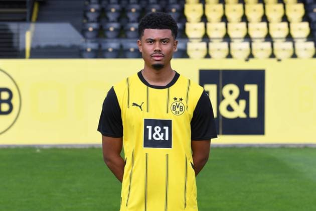Borussia Dortmund II 3 Liga, portrait date 2024 2025 Jayden Braaf Borussia Dortmund II 3 Liga, portrait date 2024 2025 xRx