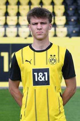 Borussia Dortmund II 3 Liga, portrait date 2024 2025 Julian Hettwer Borussia Dortmund II 3 Liga, portrait date 2024 2025 xRx