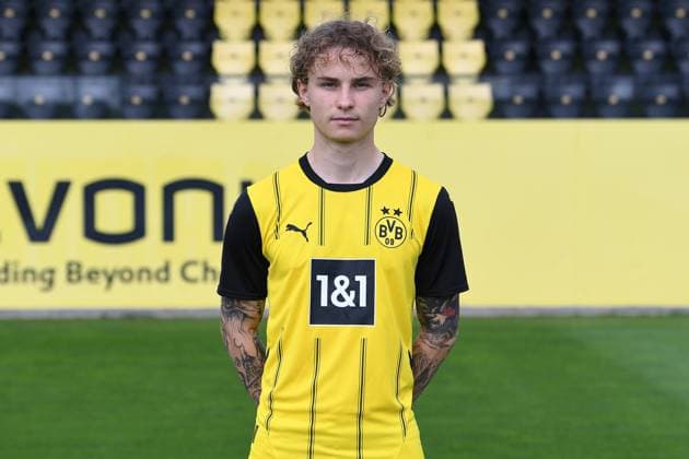 Borussia Dortmund II 3 Liga, portrait date 2024 2025 Niklas Jessen Borussia Dortmund II 3 Liga, portrait date 2024 2025 xRx