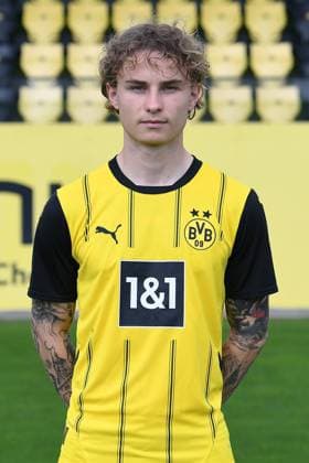 Borussia Dortmund II 3 Liga, portrait date 2024 2025 Niklas Jessen Borussia Dortmund II 3 Liga, portrait date 2024 2025 xRx