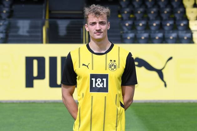 Borussia Dortmund II 3 Liga, portrait date 2024 2025 Yannik Lührs Borussia Dortmund II 3 Liga, portrait date 2024 2025 xRx