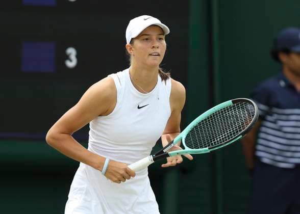 Llli Tagger AUT Girls Singles GS Tennis Wimbledon 2024 Grand Slam ITF ATP WTA AELTC London Great Britain 8 July 2024 Copyright: xJuergenxHasenkopfx