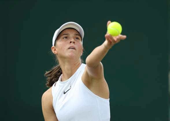 Llli Tagger AUT Girls Singles GS Tennis Wimbledon 2024 Grand Slam ITF ATP WTA AELTC London Great Britain 8 July 2024 Copyright: xJuergenxHasenkopfx