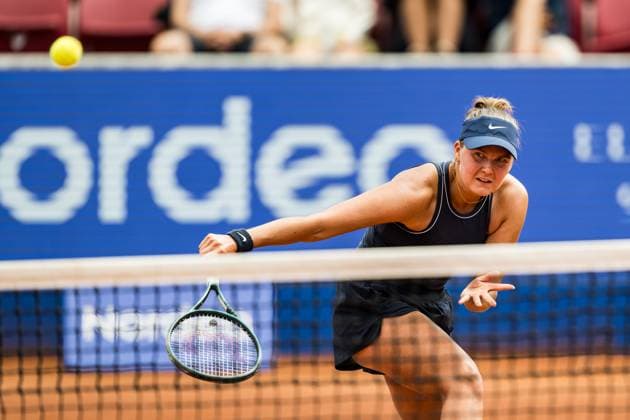 240708 Kajsa Rinaldo Persson, Sweden during day 1 of the WTA Nordea Open on July 8, 2024 in Bastad  Copyright: NICLASxJÖNSSON BB240708NO011