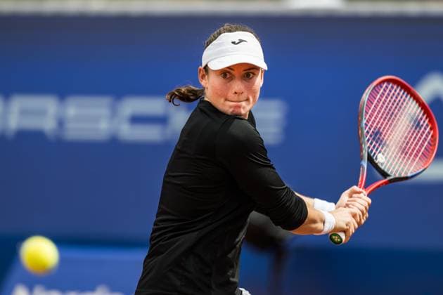 240708 Tamara ZidanÅ¡ek, Slovakia during day 1 of the WTA Nordea Open on July 8, 2024 in Bastad  Copyright: NICLASxJÖNSSON BB240708NO022
