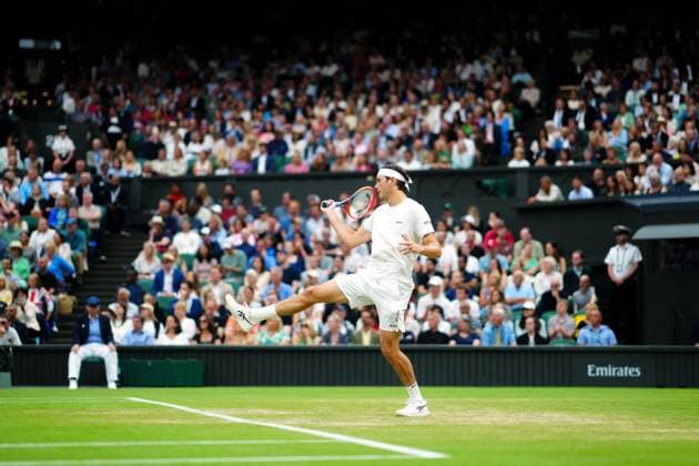 Taylor Fritz during his fourth round match Wimbledon Tennis Championships, Day 8, The All England Lawn Tennis and Croquet Club, London, UK - 08 Jul 2024  Copyright: xJavierxGarcia Shutterstockx 14575856ad