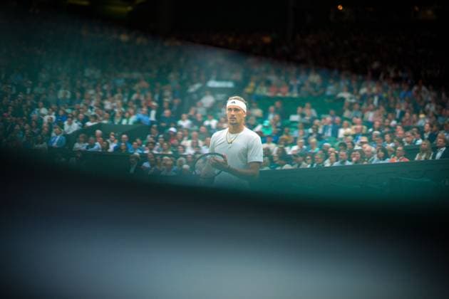 Alexander Zverev during his fourth round match Wimbledon Tennis Championships, Day 8, The All England Lawn Tennis and Croquet Club, London, UK - 08 Jul 2024  Copyright: xJavierxGarcia Shutterstockx 14575856ax