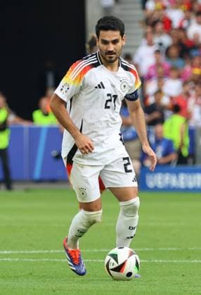 05 07 2024, Football, Men, UEFA European Championship 2024, Quarter Final, Quarter Final, Spain Germany, Ilkay Guendogan Germany Stuttgart MHP Arena Baden Württemberg Germany DE Copyright: xSebastianxBachx