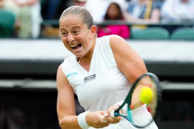Jelena Ostapenko during her fourth round match Wimbledon Tennis Championships, Day 8, The All England Lawn Tennis and Croquet Club, London, UK - 08 Jul 2024  Copyright: xJavierxGarcia Shutterstockx 14575856cn