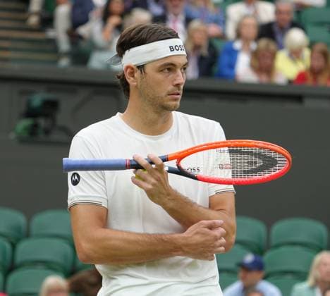 Lawn Tennis - 2024 Wimbledon Championship Mens Singles - Taylor Fritz (USA) v Alexander Zverev (GER) All England Lawn Tennis & Croquet Club - Monday 8th July 2024 Alexander Zverev (GER) 