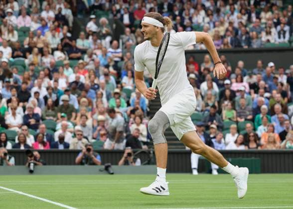 Alexander Zverev GER Tennis Wimbledon 2024 Grand Slam ITF ATP WTA AELTC London Great Britain 8 July 2024 Copyright: xJuergenxHasenkopfx